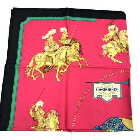 hermes scarf pink horse|hermes scarf horse for sale.